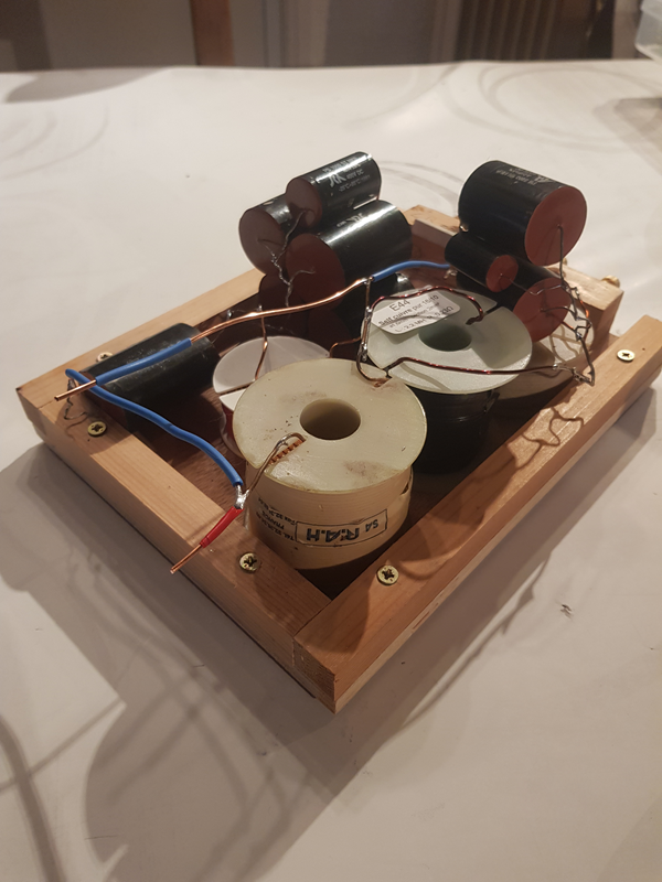 Réalisation d'un filtre Linkwitz-Riley à 24 dB/octave et à 650 Hz