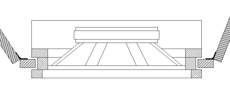 Découplage de la planche qui porte le haut-parleur