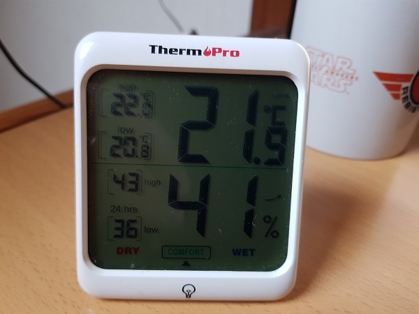 thermomètre hydromètre Therm Pro