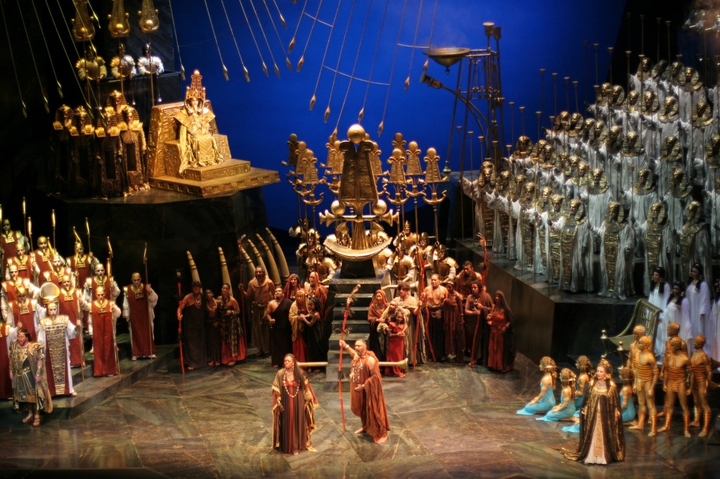 Aida à l'opéra