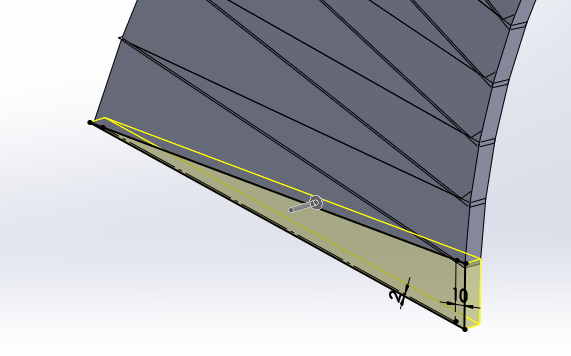 Extrusion d'un triangle